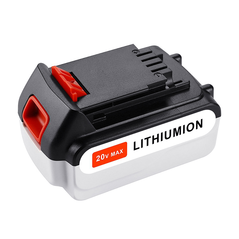 Для Black \u0026 Decker LB20, LBX20, LBX4020, LB2X4020 Аккумуляторы для инструментов Сменный литий-ионный аккумулятор 20 В, 6000 мАч
